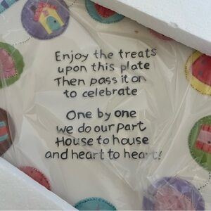 Department 56 Colorful Celebration Plate